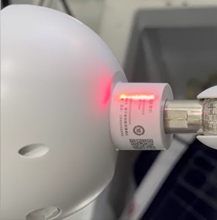 Laser mark 360 degree